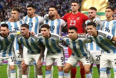 Next Tuesday the semifinals will be played and there you will be able to observe a very particular detail of the albiceleste.