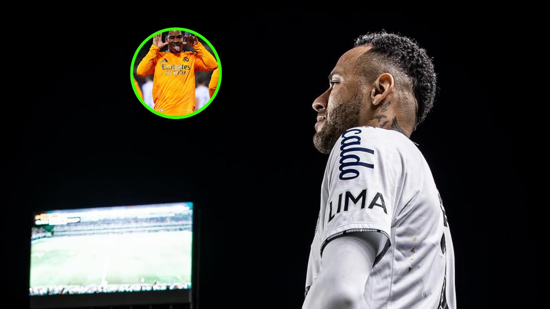 Neymar and Endrick