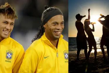 Neymar comes from starring in a scandal for the party of 500 people at Christmas and now I announce that he will make a mega party in the New Year in the best Ronaldinho style.