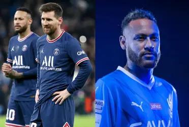 Neymar confesses the difficult moment he lived with Messi at PSG