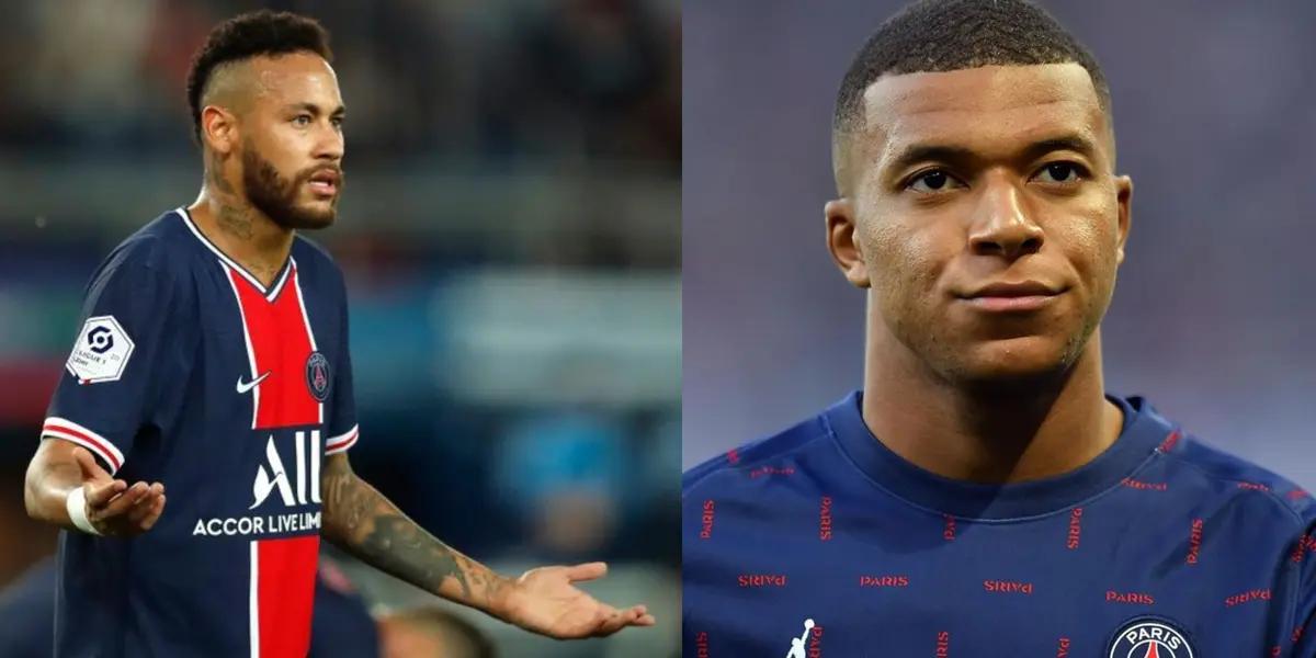 Neymar exploded against Mbappé after he refused to pass him the ball in a clear chance on goal.