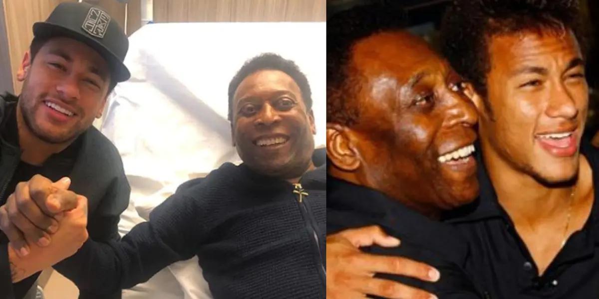 Neymar has already sent a message to Pele and talks about the importance of the athlete in Brazil and put him above Messi and Ronaldinho