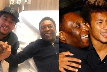 Neymar has already sent a message to Pele and talks about the importance of the athlete in Brazil and put him above Messi and Ronaldinho