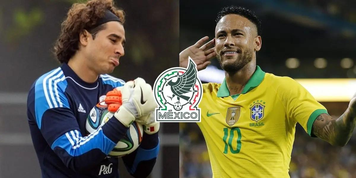 Neymar has faced several Mexican players, but he has his favorite goalkeeper in El Tri and it's not Ochoa