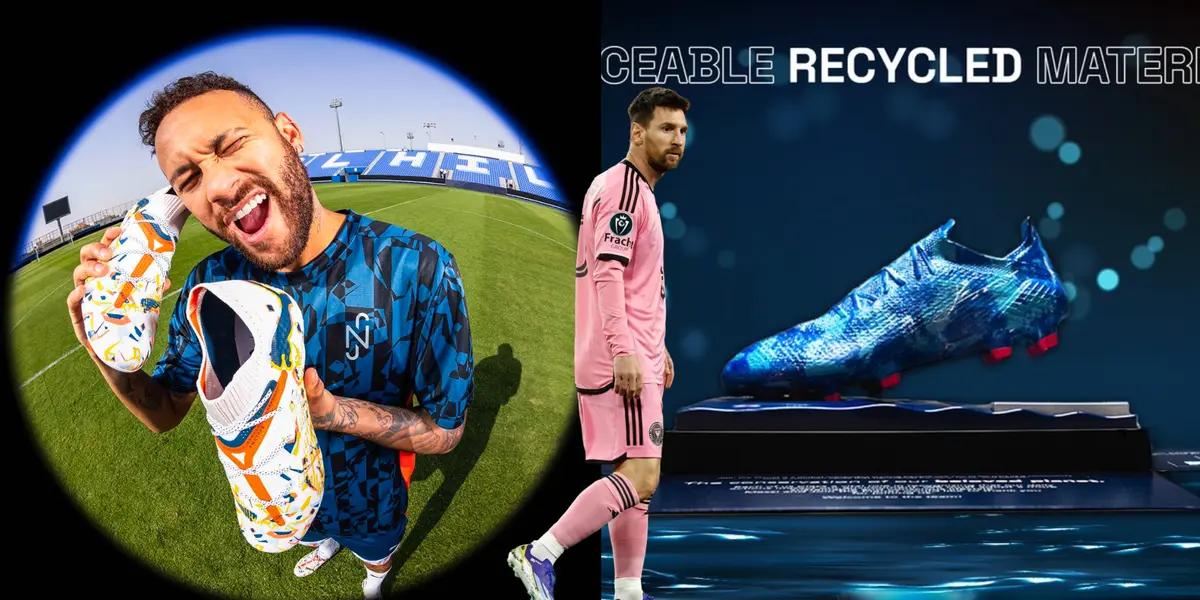 Neymar has some colorful boots with Puma while Lionel Messi has some a new recyclable cleats coming out soon.