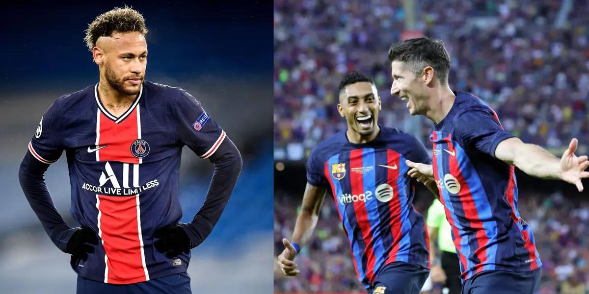 Neymar helped his former club. He was an important factor for Barcelona´s star signing.