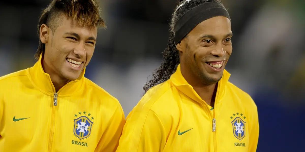 Neymar is living a great football moment but he worries what he does outside of football and they already compare it with the best times of Ronaldinho