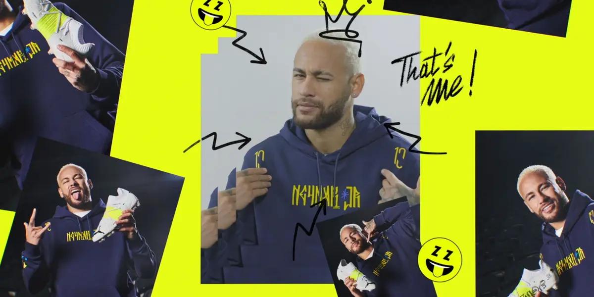 Neymar is one of the most outstanding soccer players of the moment, the Brazilian is now part of the Puma clothing brand, the same brand used by: Maradona, Pelé and Cruyff.