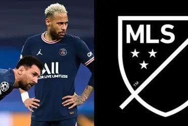 Neymar is wanted by New York City FC in the MLS, but the salary is not close to that of Messi