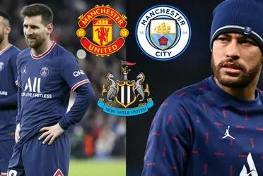 Neymar is with a foot and a half outside PSG and his future remains to be defined