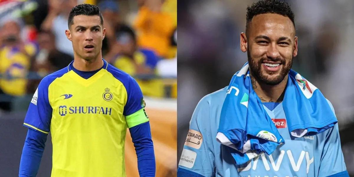 Neymar Jr. didn’t play today against Al-Jabalain in the King's Cup.