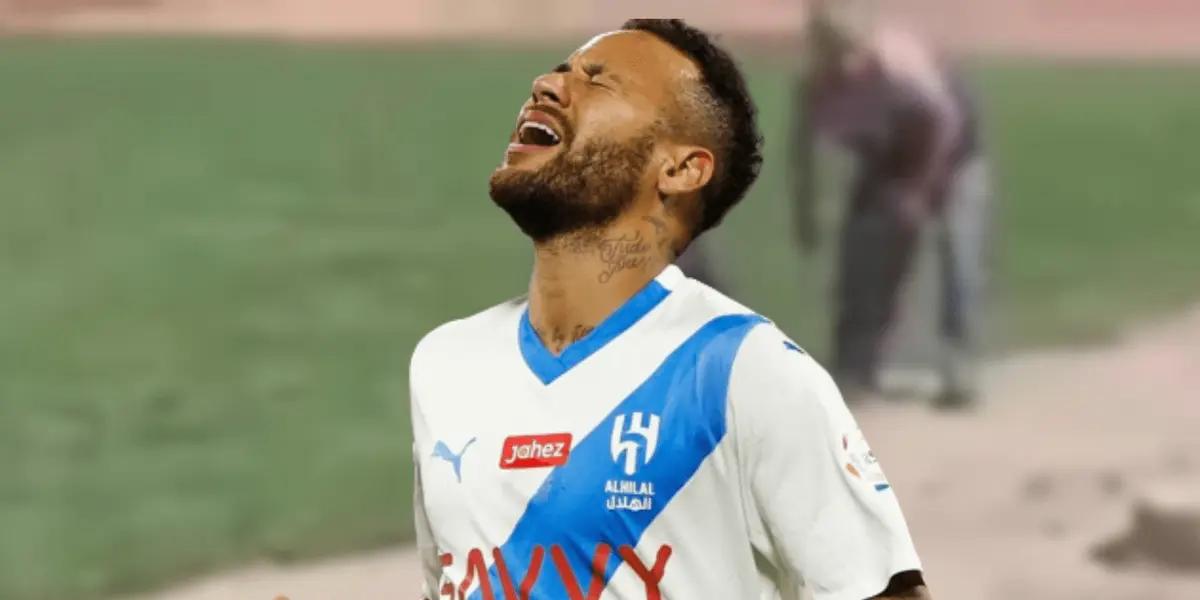 Neymar Jr got some bad news despite being a father now.