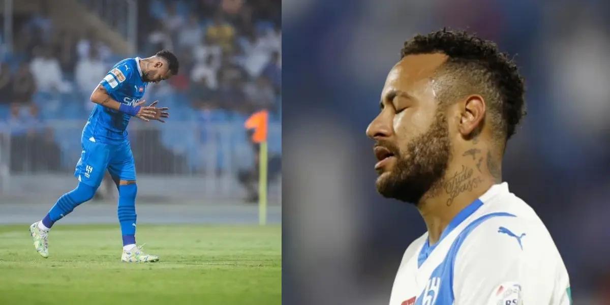 Neymar Jr has yet to score with Al Hilal this season