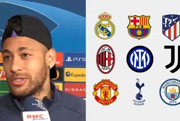 Neymar Jr is fed up with PSG and would join this giant.