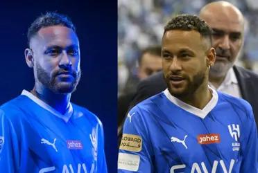 Neymar Jr is in Arabia and still hasn't scored, this is how the player reacts