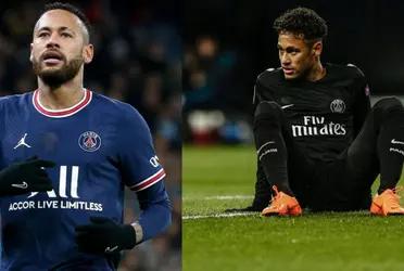 Neymar Jr is not living his bets time at PSG.