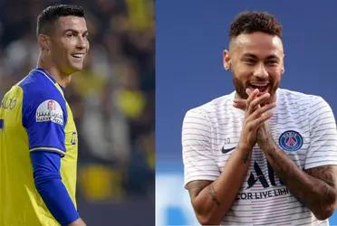 Neymar Jr just arrived to Saudi Arabia, and he already spoke about Cristiano.