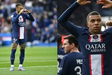 They say that PSG want to kick him out, as Neymar Jr celebrated his great goal against Lille