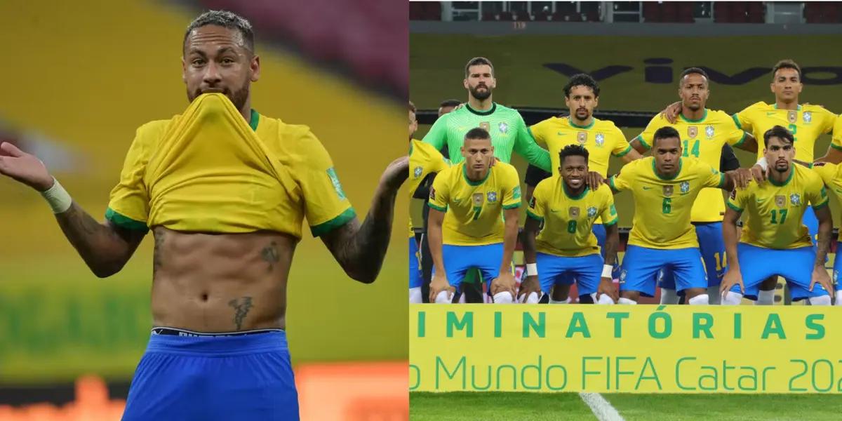 Neymar Jr was not happy with this player performance.