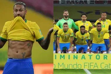 Neymar Jr was not happy with this player performance.
