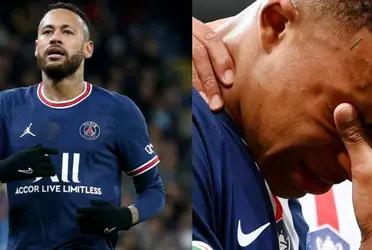 Neymar Jr will miss the second leg against Bayern Munich.