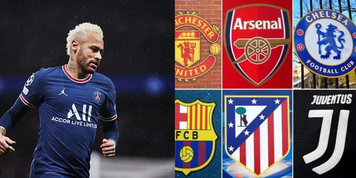 Neymar Jr will not continue at PSG, and this is his most likely destination.