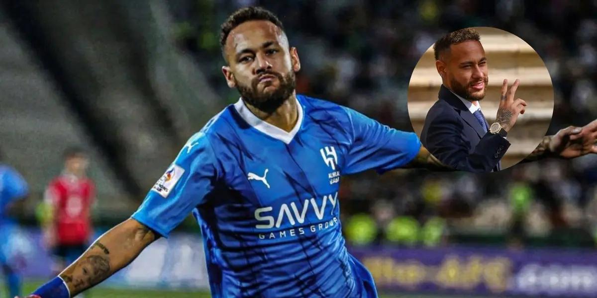 Neymar likes the luxurious life and now shows off a new expensive gift