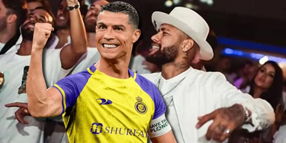 Neymar lives from party to party and this has diminished his performance, while another player does not even drink alcohol like CR7.