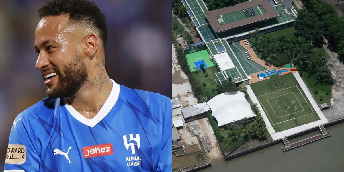 Neymar not only owns a $10 million mansion, he also other properties in different countries.
