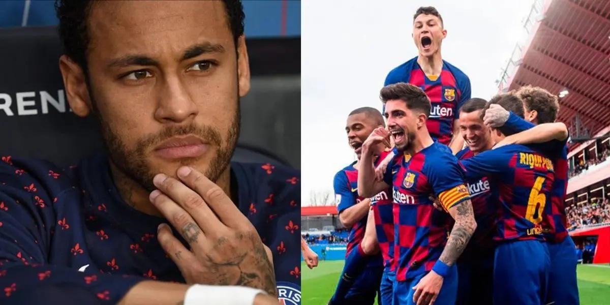 Neymar praised Barcelona´s jewel and compared him to Iniesta.