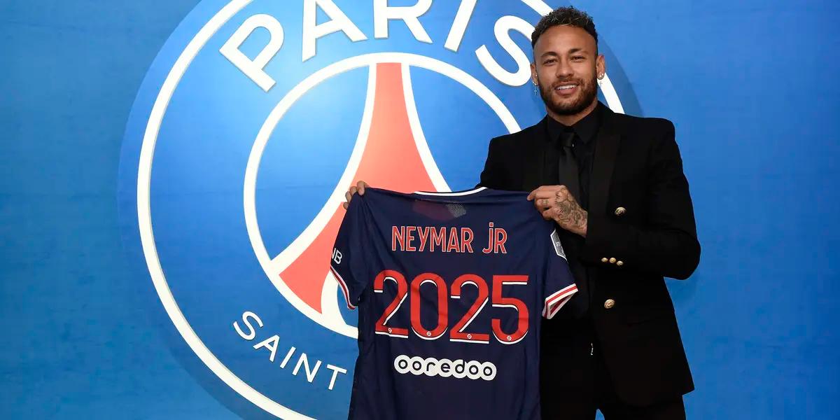Neymar renewed contract with PSG until 2025