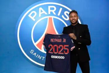 Neymar renewed contract with PSG until 2025