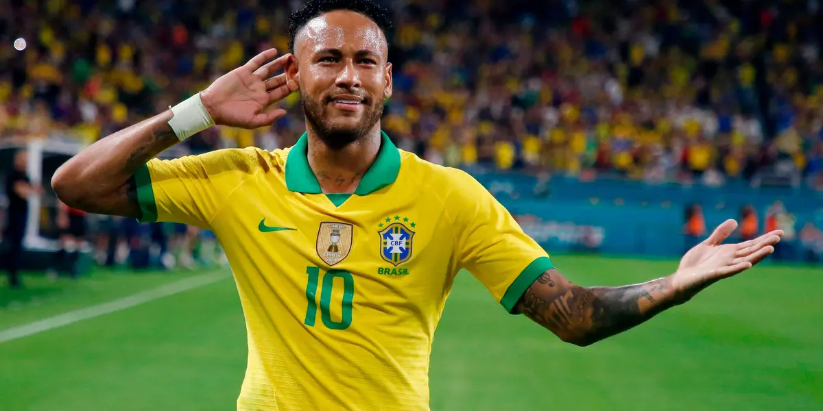 Neymar returned to take the reflectors of all the cameras, and not precisely because of something good, but because of a horrible reaction to the match referee, who let the situation pass without any problem.