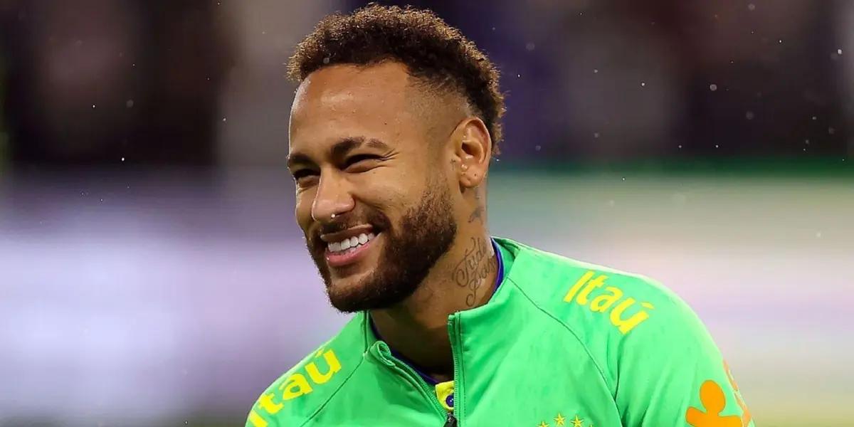 Neymar scored his first AFC Champion League goal with Al Hilal