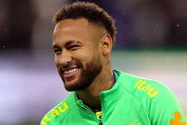 Neymar scored his first AFC Champion League goal with Al Hilal