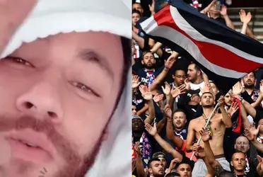 Neymar showed his disappointment towards PSG fans for failing to recognise his