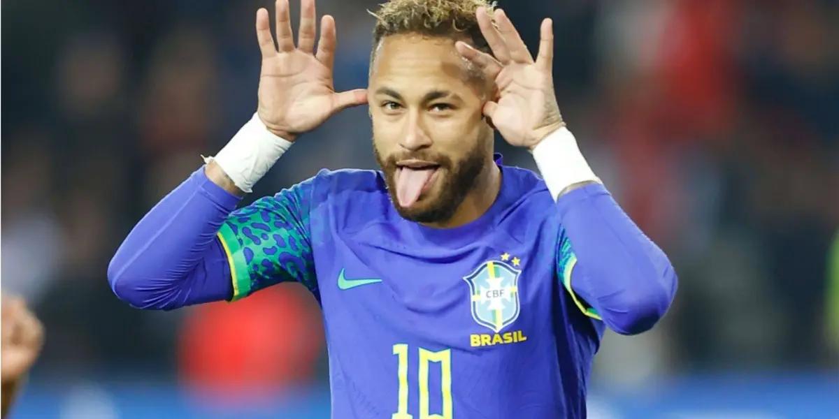 Neymar was called up by Brazil for this FIFA International Break
