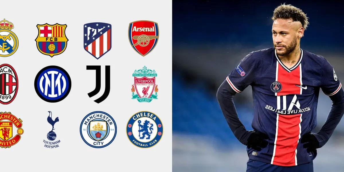 Neymar was considered at Manchester City, but a few million blocks the negotiation