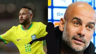 Neymar's teammate in Brazil could join Guardiola's Man City.