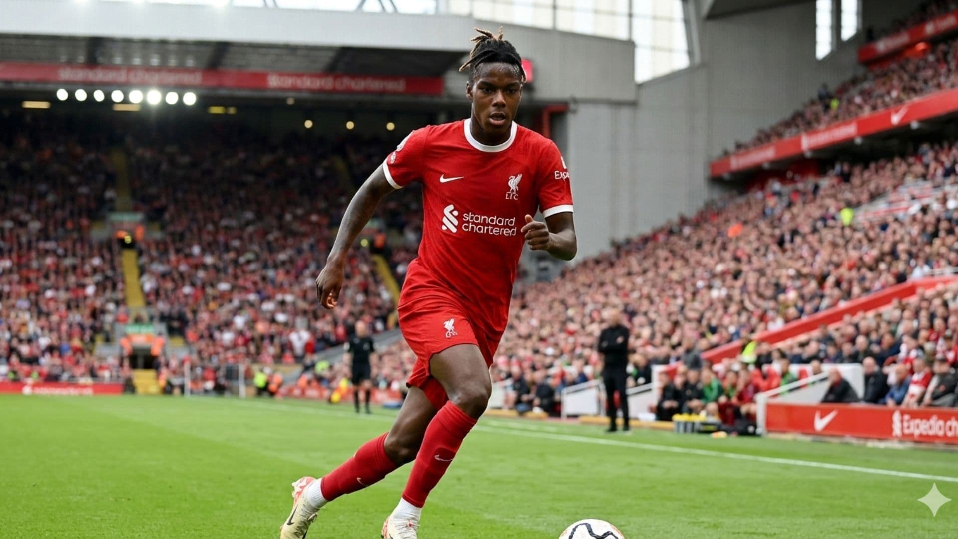 Nico Williams is being interested by Liverpool and they will consider to pay €95M - Picture created by AI