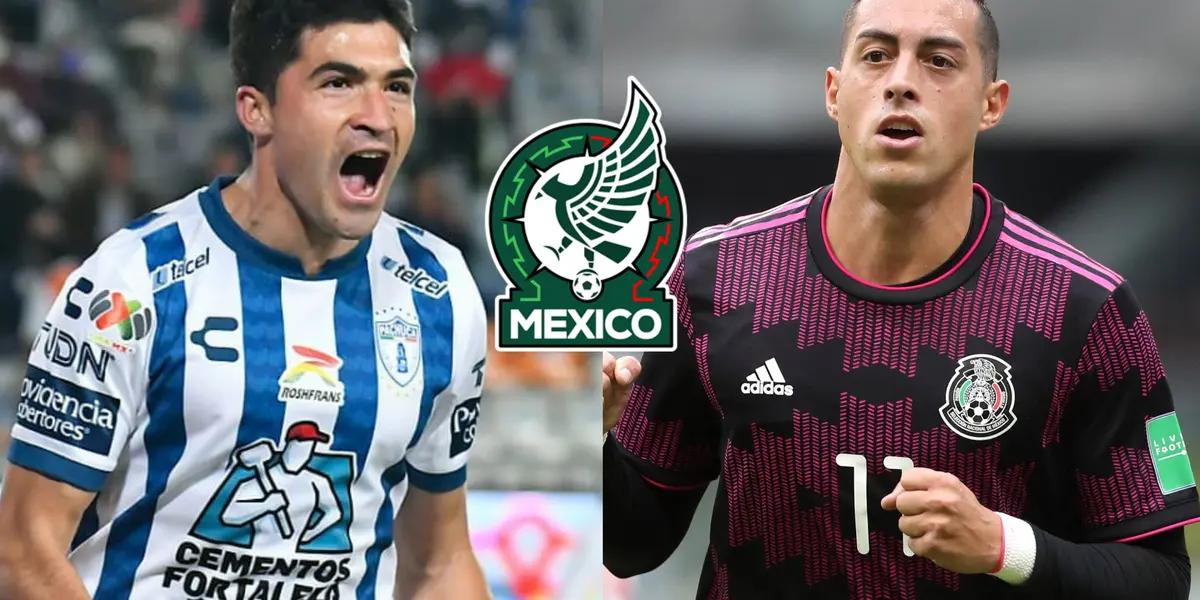 Nicolas Ibañez is a great player at Pachuca, he was the one who was supposed to be naturalized. Now this is what he is asking to be in the Mexican national team.
