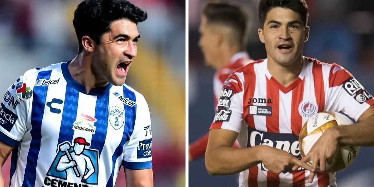 Nicolás Ibáñez never made it to the playoffs with San Luis and now he scores in the quarterfinals.