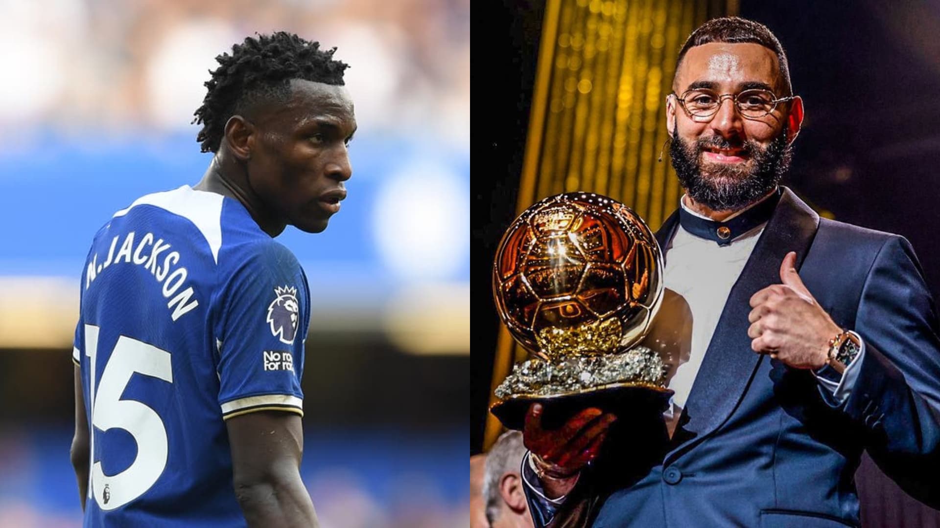 Nicolas Jackson sees something similar between himself and Benzema.