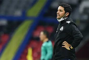 Nicolás Larcamón arrived in Club Puebla in 2021.