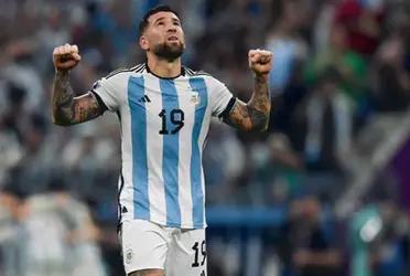 Nicolas Otamendi scored 1-0 against Brazil