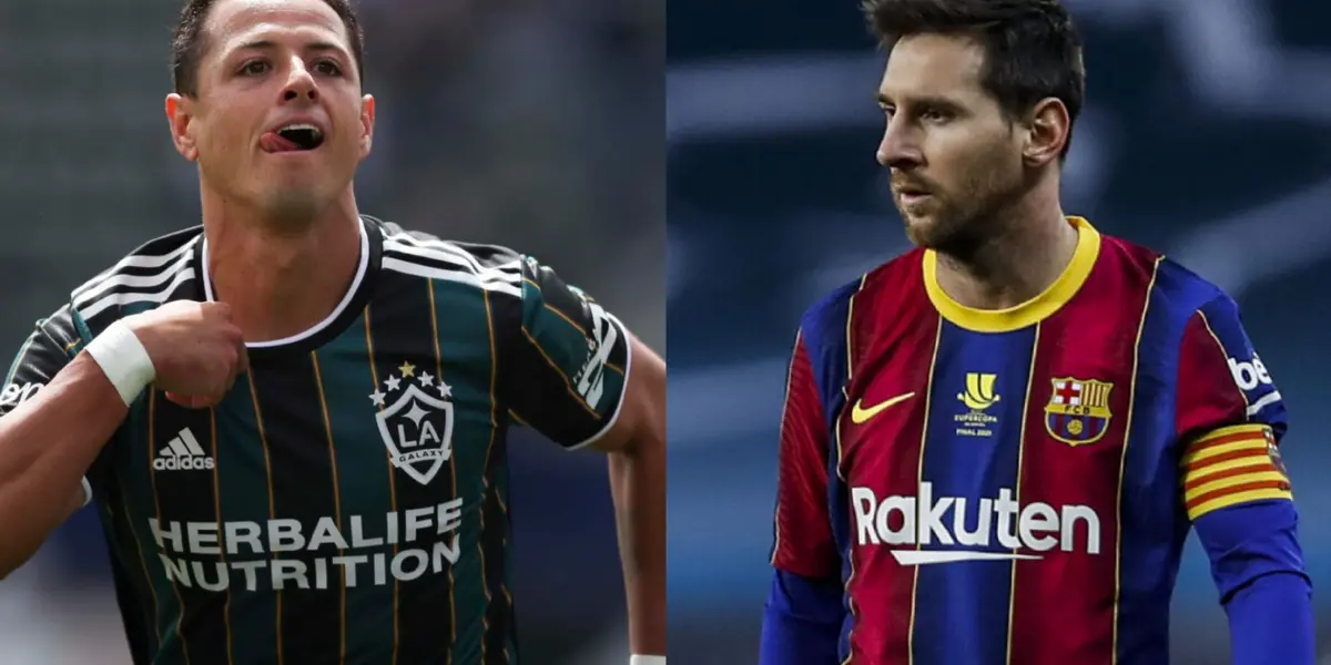 Chicharito Hernández and Lionel Messi danced together on TikTok and caused a sensation