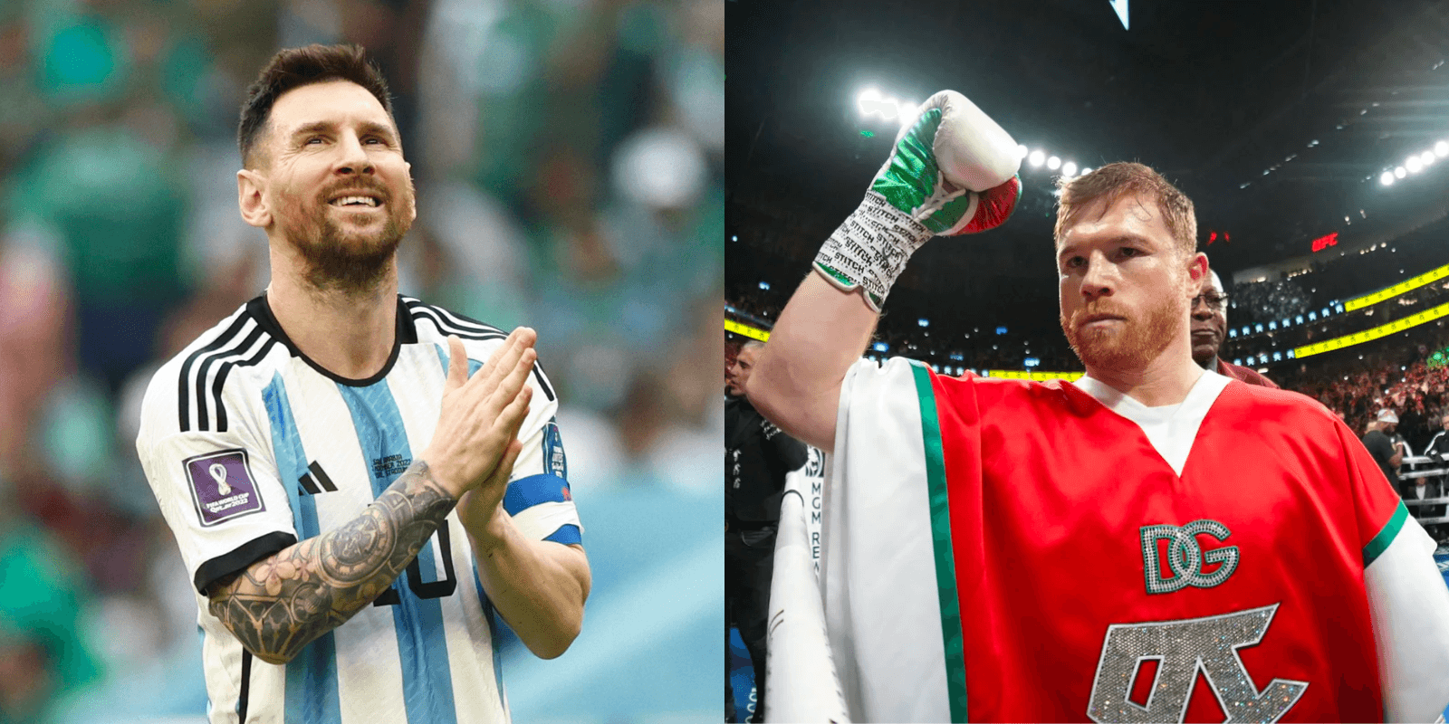 No longer El Canelo, meet the new nickname given to Álvarez by internet users because of Messi