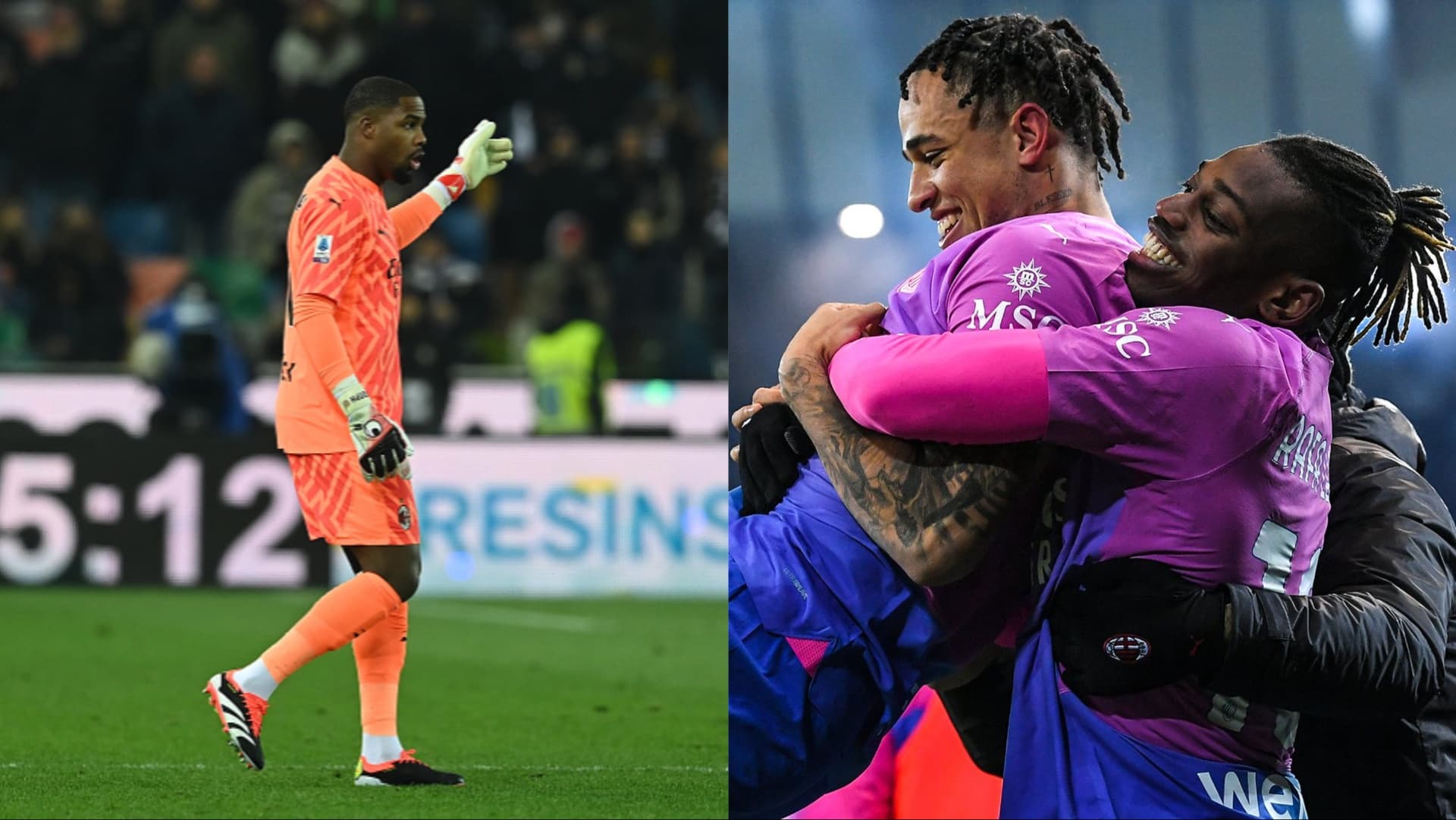 Noah Okafor gets AC Milan the winner and completes a huge comeback win!