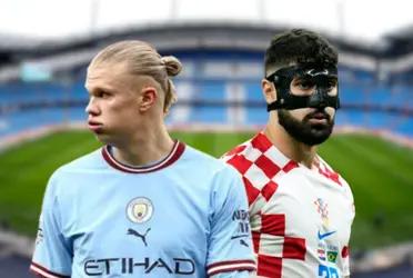 Norwegian striker's reaction to Manchester City's decision to pay 100 million for defender