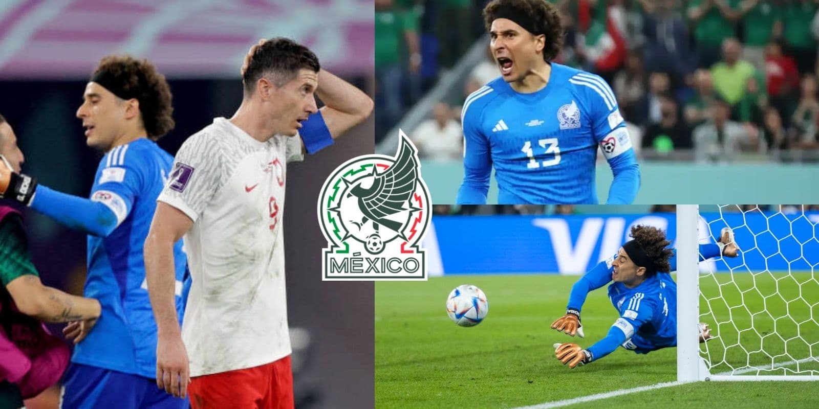 Not even when Lionel Messi won the Ballon d'Or did Robert Lewandowski, Ochoa and the Polish player cry so much
